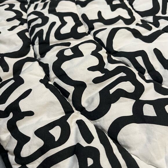 Etta Loves X Keith Haring Organic Cotton Reversible Baby Playmat Modern Art - Picture 9 of 13